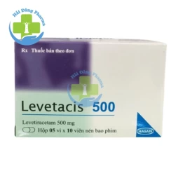 Levetacis 500 - Hộp 03 vỉ x 10 viên; Hộp 05 vỉ x 10 viên