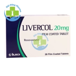 Livercol 20mg - Hộp 2 vỉ x 14 viên