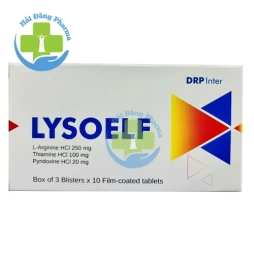 Lysoelf - L-Arginine HCl + Thiamine HCl + Pyridoxine HCl DRP Inter