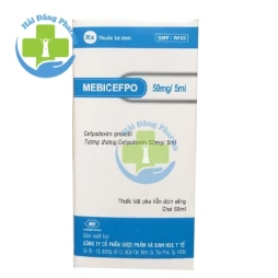 Mebicefpo 50mg/5ml  - Hộp 1 chai nhựa 90ml