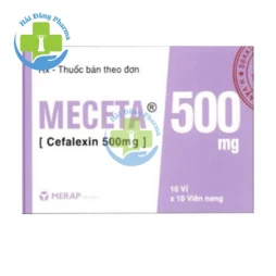 Meceta - Cefalexin 500mg Merap