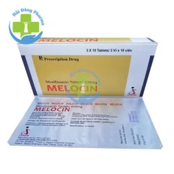 Melocin 400 - Moxifloxacin 400mg J.Duncan