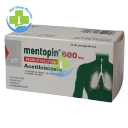 Mentopin 600mg - Acetylcysteine Hermes Pharma