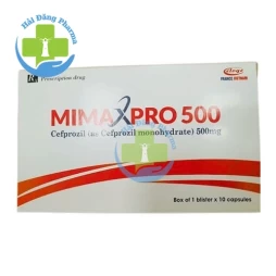 Mimaxpro 500 - Cefprozil 500mg Éloge France