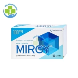 Mirgy capsules 100mg - Gabapentin 100mg Getz Pharma