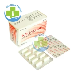 Miticiprat - Hộp 5 vỉ x 10 viên
