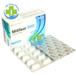 Mitilear 300 - Hộp 06 vỉ x 10 viên