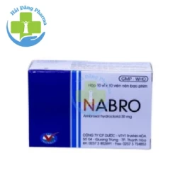 Nabro - Hộp 10 vỉ x 10 viên