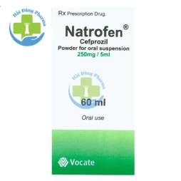 Natrofen 250mg/5ml - Cefprozil 50mg Remedina