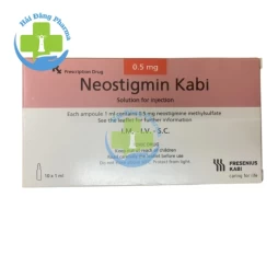 Neostigmin Kabi - Hộp 10 ống x 1ml