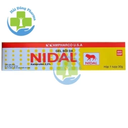 Nidal Gel 30g Ampharco (10 hộp)