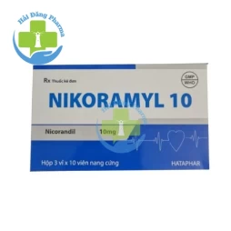 Nikoramyl 10 - Hộp 3 vỉ x 10 viên