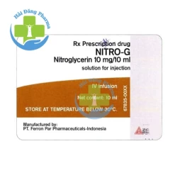 Nitro-g - Hộp 10 ống x 10ml