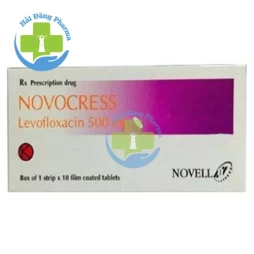 Novocress 500mg - Hộp 1 vỉ xé x 10 viên