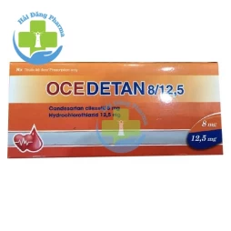 Ocedetan 8/12,5 - Hộp 2 túi x 5 vỉ x 10 viên