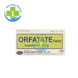 Orfatate Tablet 100mg Korea Prime