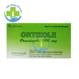 Ortizole - Ornidazole 500mg Herabiopharm