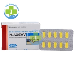 Plaxsav 5 - Benazepril Savipharm