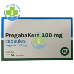 Pregabakern 100mg - Hộp 6 vỉ x 14 viên