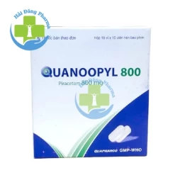 Quanoopyl 800 - Hộp 10 vỉ x 10 viên