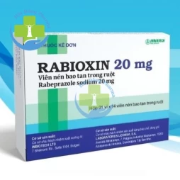 Rabioxin 20mg - Rabeprazole sodium 20mg Liconsa