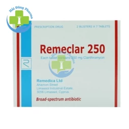 Remeclar 250 - Clarithromycin 250mg Remedina
