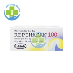 Repihasan 100 - Hộp 5 vỉ x 10 viên