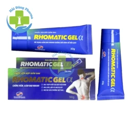 Rhomatic Gel α - Natri diclofenac 0,1g Hadiphar