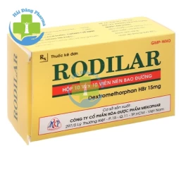 Rodilar - Dextromethorphan 15mg Mekophar