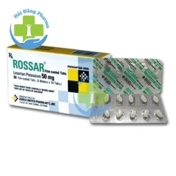 Rossar 50mg - Hộp 3 vỉ x 10 viên