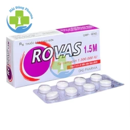 Rovas 1.5M - Spiramycin 1.500.000 IU DHG