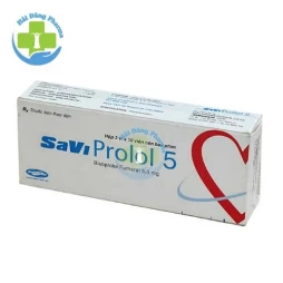 SaViProlol 5 - Bisoprolol fumarat 5mg SaVi
