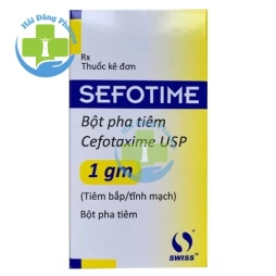 Sefotime (cefotaxime) 1g Swiss