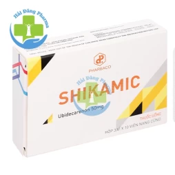 Shikamic 50 - Ubidecarenon 50mg Pharbaco