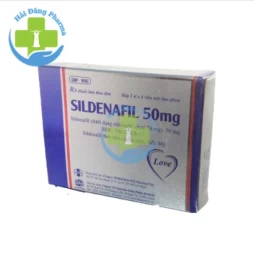 Sildenafilo-50 - Hộp 1vỉ x 4 viên