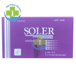 Soler 7,5mg - Hộp 10 vỉ x 10 viên