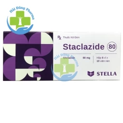 Staclazide 80 - Hộp 6 vỉ x 10 viên