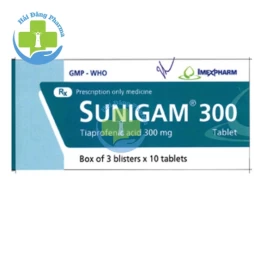 Sunigam 300 - Acid tiaprofenic 300mg Imexpharm