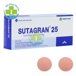 Sutagran 25 - Sumatriptan 25mg Agimexpharm