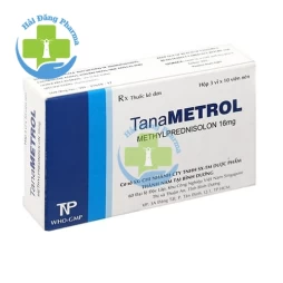 Tanametrol 16mg - Hộp 3 vỉ x 10 viên