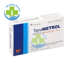 Tanametrol 4mg - Hộp 3 vỉ x 10 viên