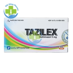 Tazilex 5mg - Methimazol Davipharm