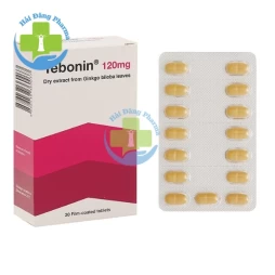 Tebonin - Cao khô lá Bạch quả 120mg Dr. Willmar