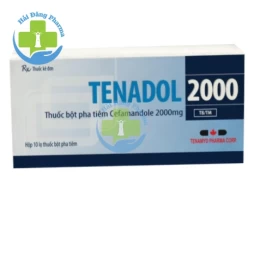 Tenadol 2000 - Hộp 1, 10 lọ
