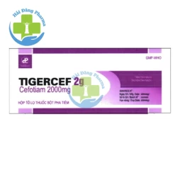 Tigercef 2g - Cefotiam 2000mg Pharbaco