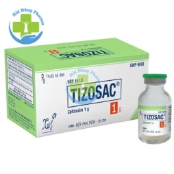 Tizosac 1 G - Ceftizoxim 1000 mg Trust Farma