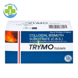 Trymo tablets - Bismuth 120mg Raptakos