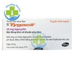 Tygacil   - Hộp 10 lọ