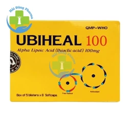 Ubiheal 100 - Alpha lipoic acid 100mg Nam Hà Pharma