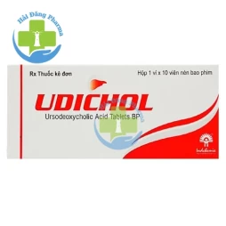 Udichol - Hộp to chứa 10 hộp nhỏ x 1 vỉ 10 viên